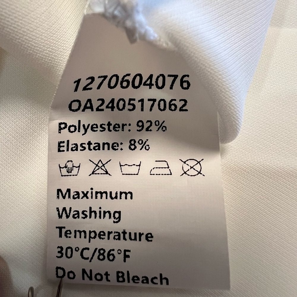 NWT COMMENSE Pleated Strapless Side Split Dress B… - image 9